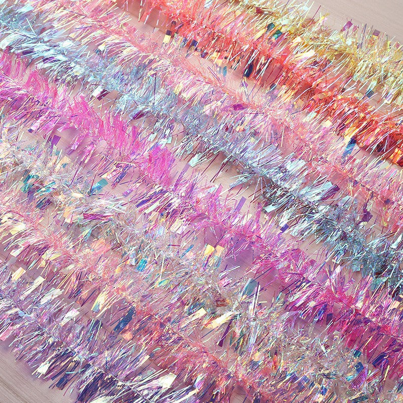 2M Christmas Tinsel Garland – 19 Color