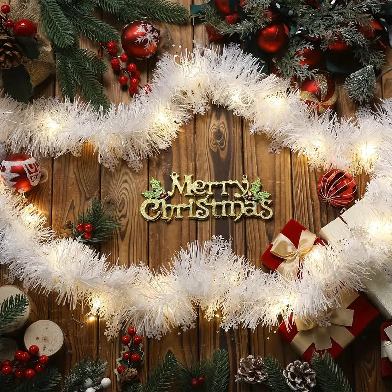 2M Christmas Tinsel Garland – 19 Color