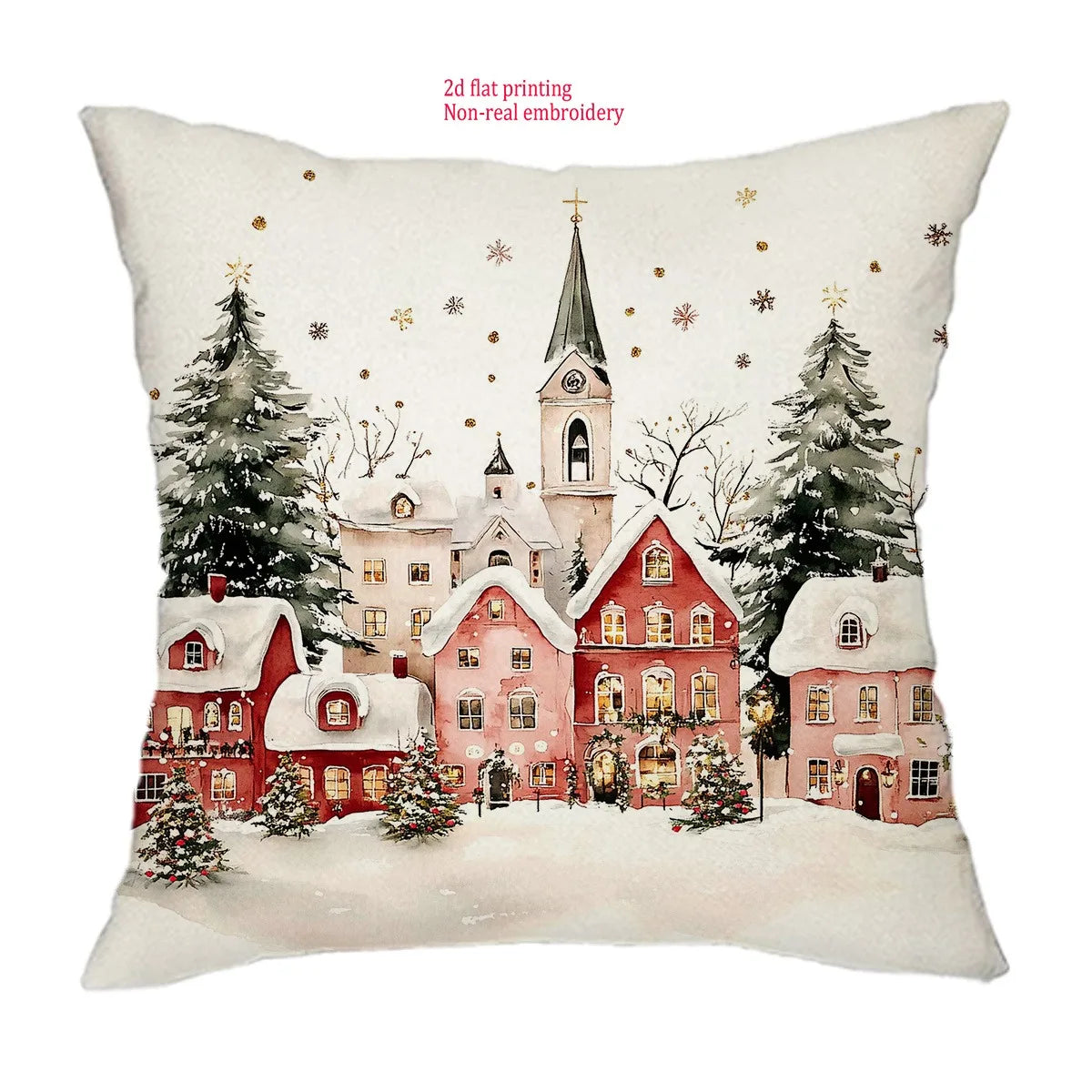 Christmas Cushion Cover – Festive Decorative Pillowcase for Holiday Home Décor