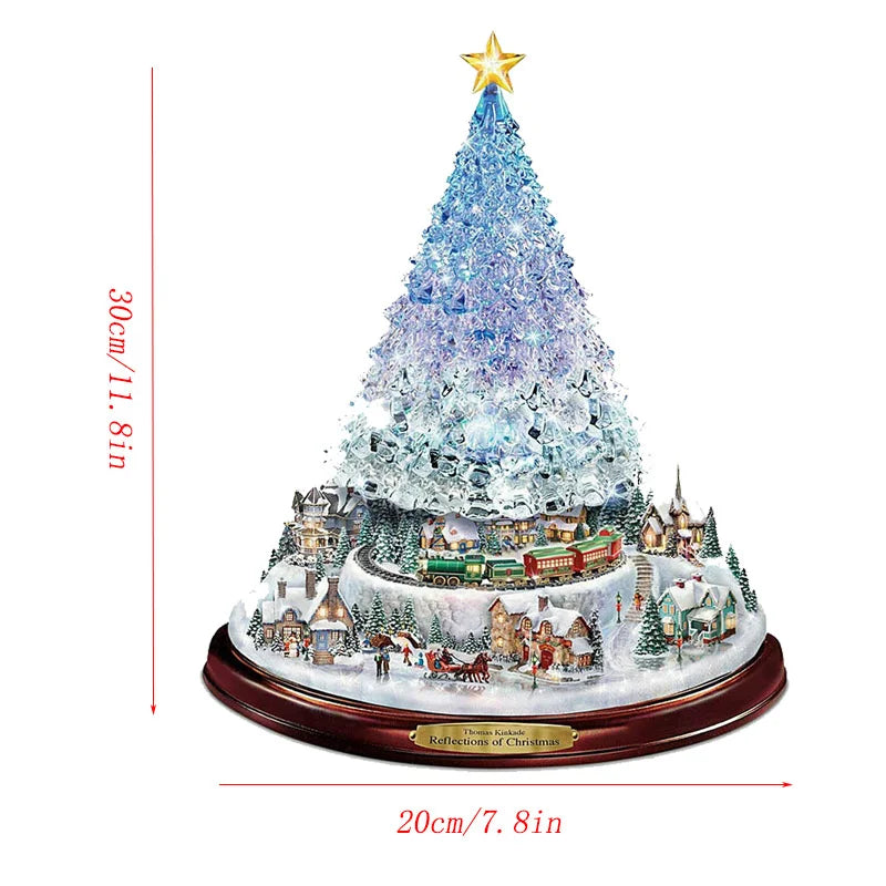 Christmas PVC Window Stickers – Santa, Snowman & Tree Crystal Designs for 2025 Holiday Home Décor