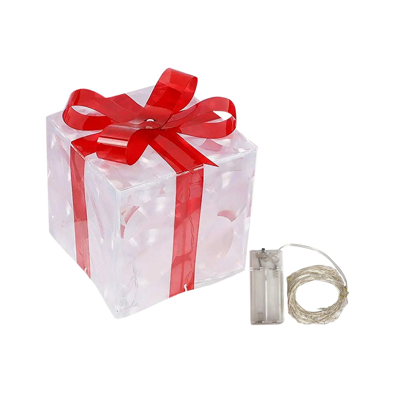 Christmas Glowing Gift Box Decorations
