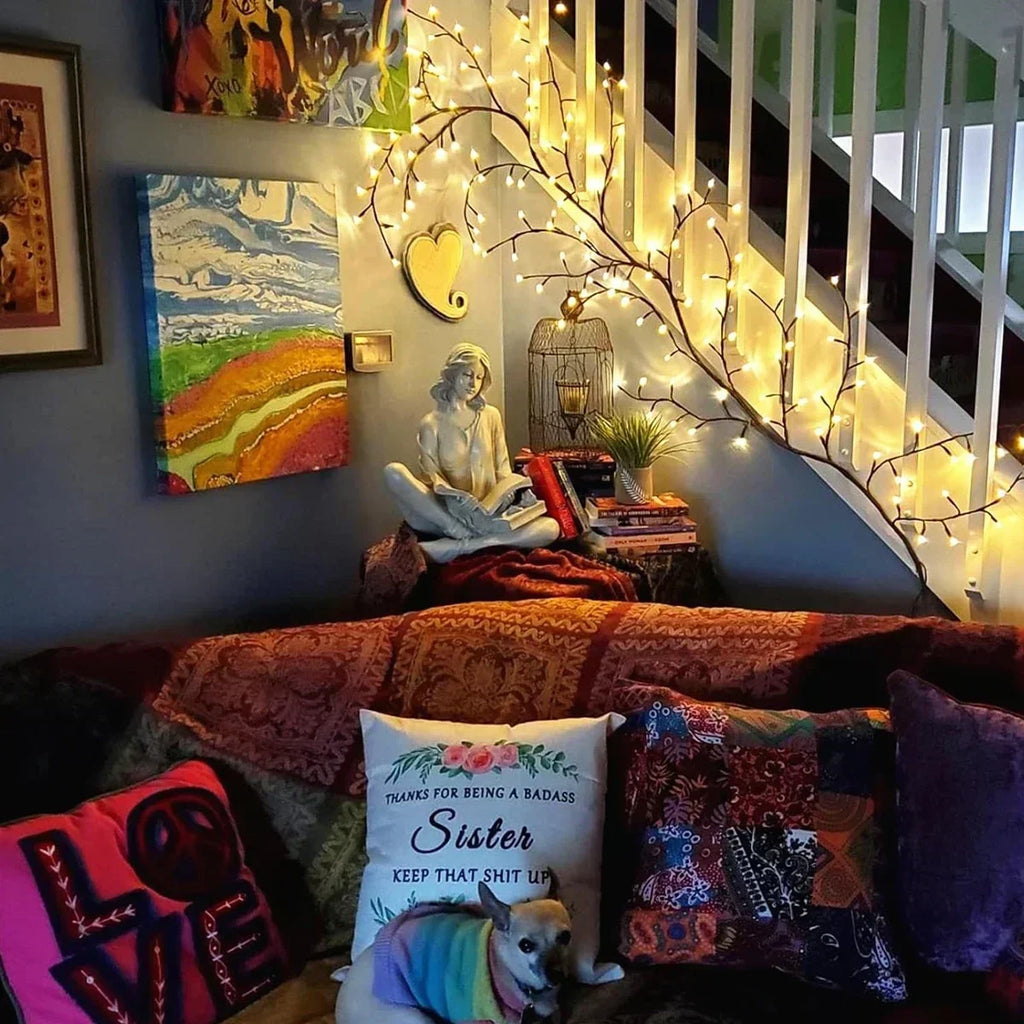 LED Bendable Willow Vine Lights