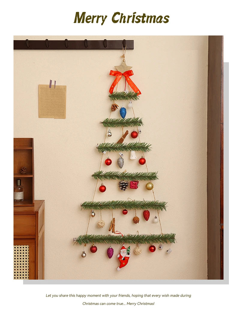 Wall Christmas Hangers Tree Home