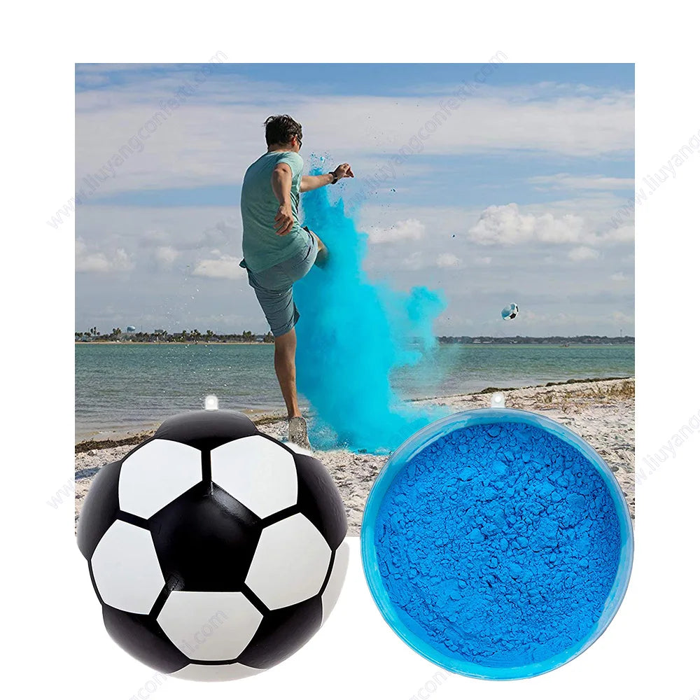 Gender Reveal Soccer Ball Bleu-Pink