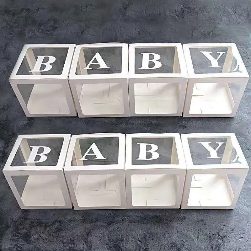 Baby balloon boxes