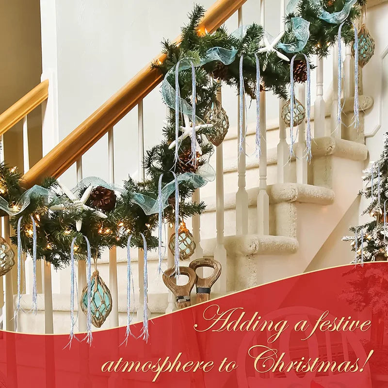 3000 Strands Christmas Tinsel Icicles