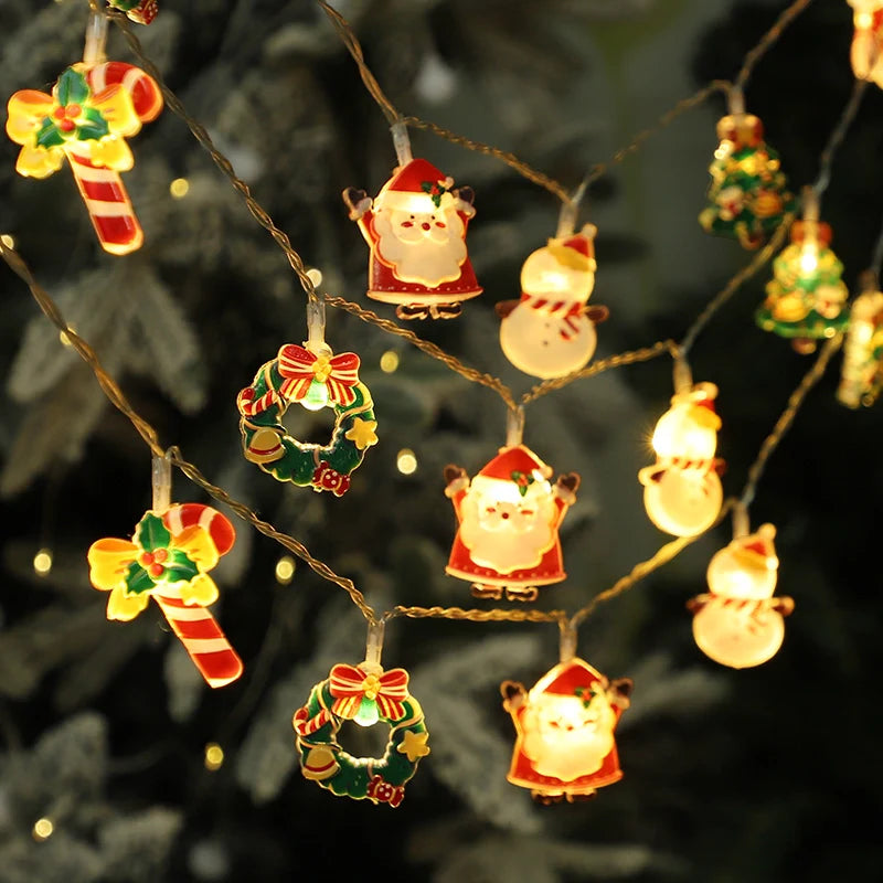 Christmas LED String Light Santa Claus