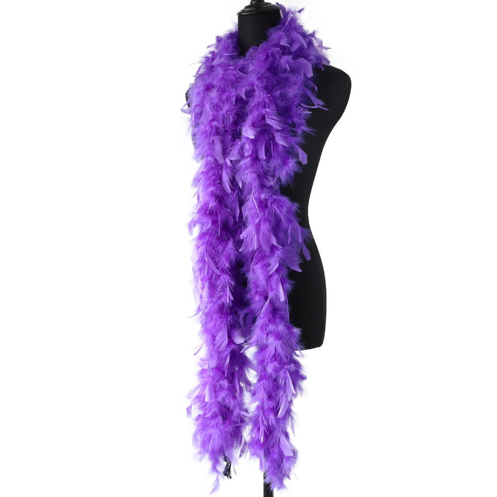 Fluffy Feather Boa – 2 Yards (11 Colors)