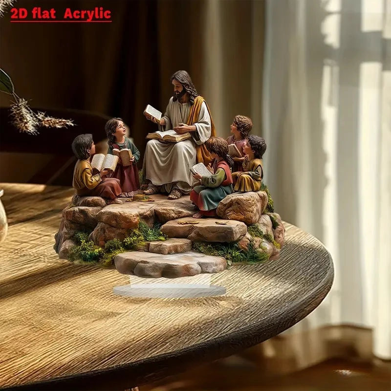 Christmas Nativity – Elegant Light-Up Nativity Scene Figurines for Holiday Decoration