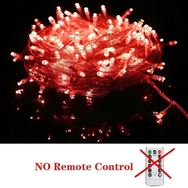 Outdoor String Lights – Weatherproof Fairy Curtain Lights !