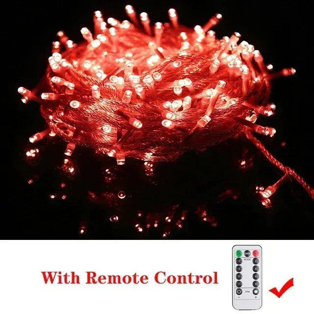 Outdoor String Lights – Weatherproof Fairy Curtain Lights !