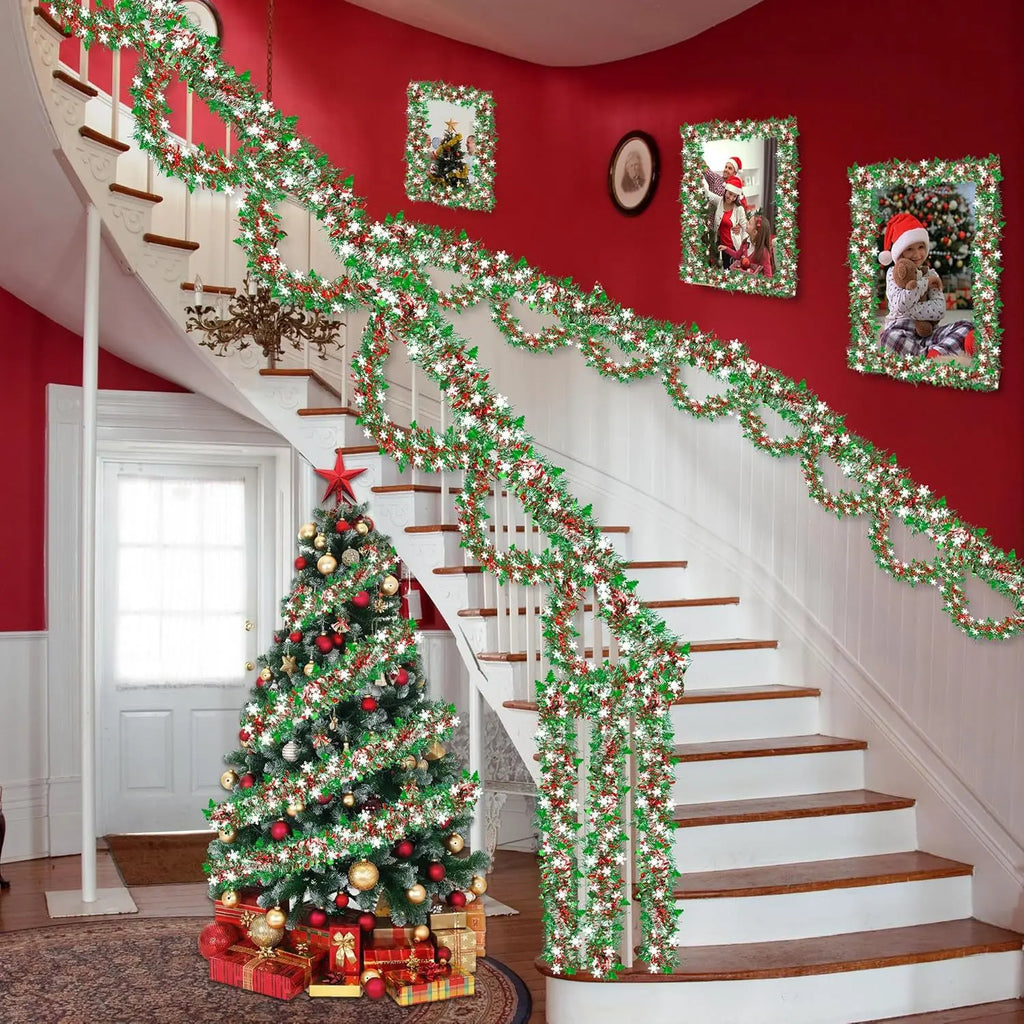2M Christmas Tinsel Garland – 19 Color