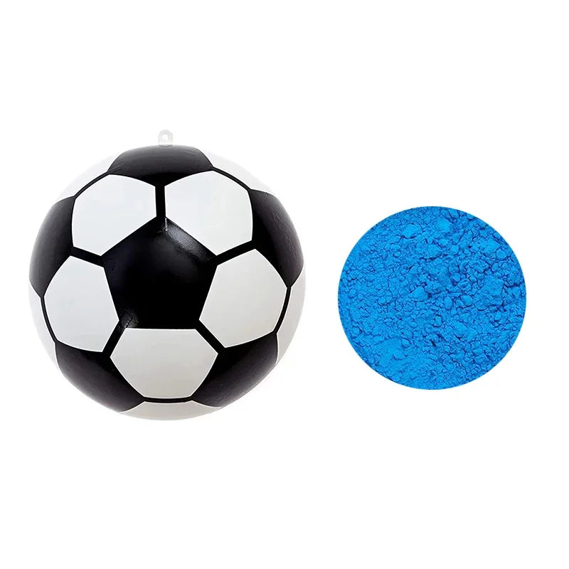 Gender Reveal Soccer Ball Bleu-Pink