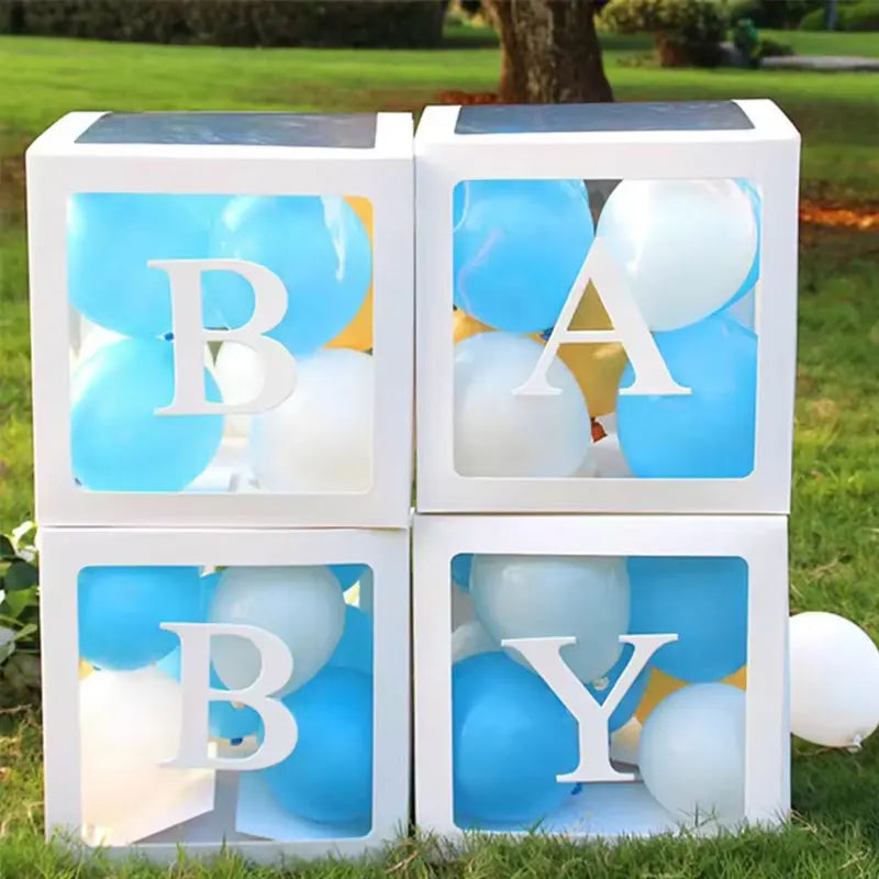 Baby balloon boxes