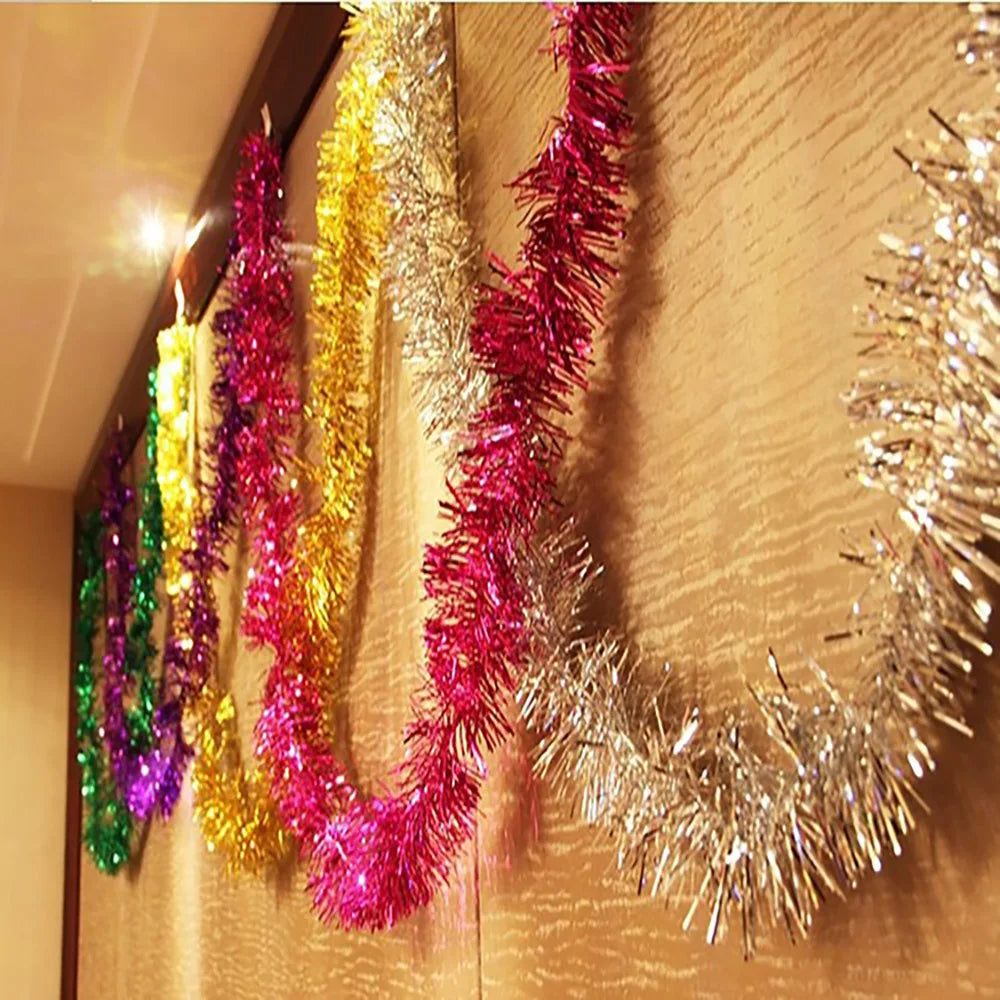 2M Christmas Tinsel Garland