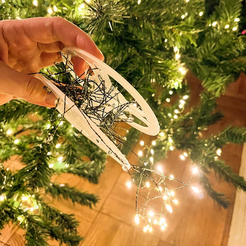 LED Christmas Fairy String Lights – Warm White Waterproof Copper Wire