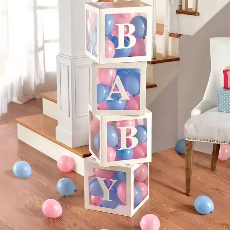 Baby balloon boxes