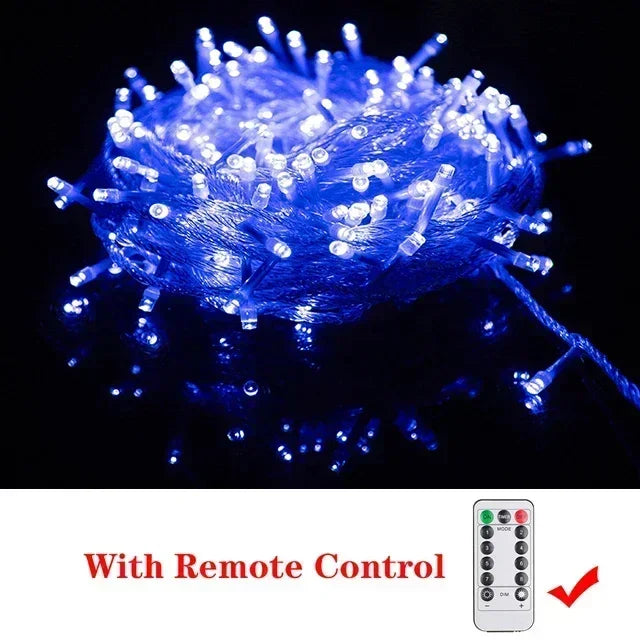 Outdoor String Lights – Weatherproof Fairy Curtain Lights !