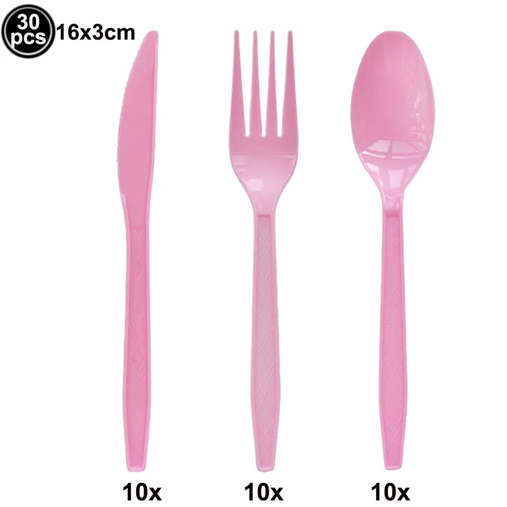 Gender Reveal Party Supplies – Boy or Girl Decorations & Tableware Set | Confetti, Balloons, Tablecloth, Plates, Cups, Napkins & More