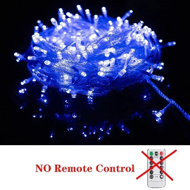 Outdoor String Lights – Weatherproof Fairy Curtain Lights !