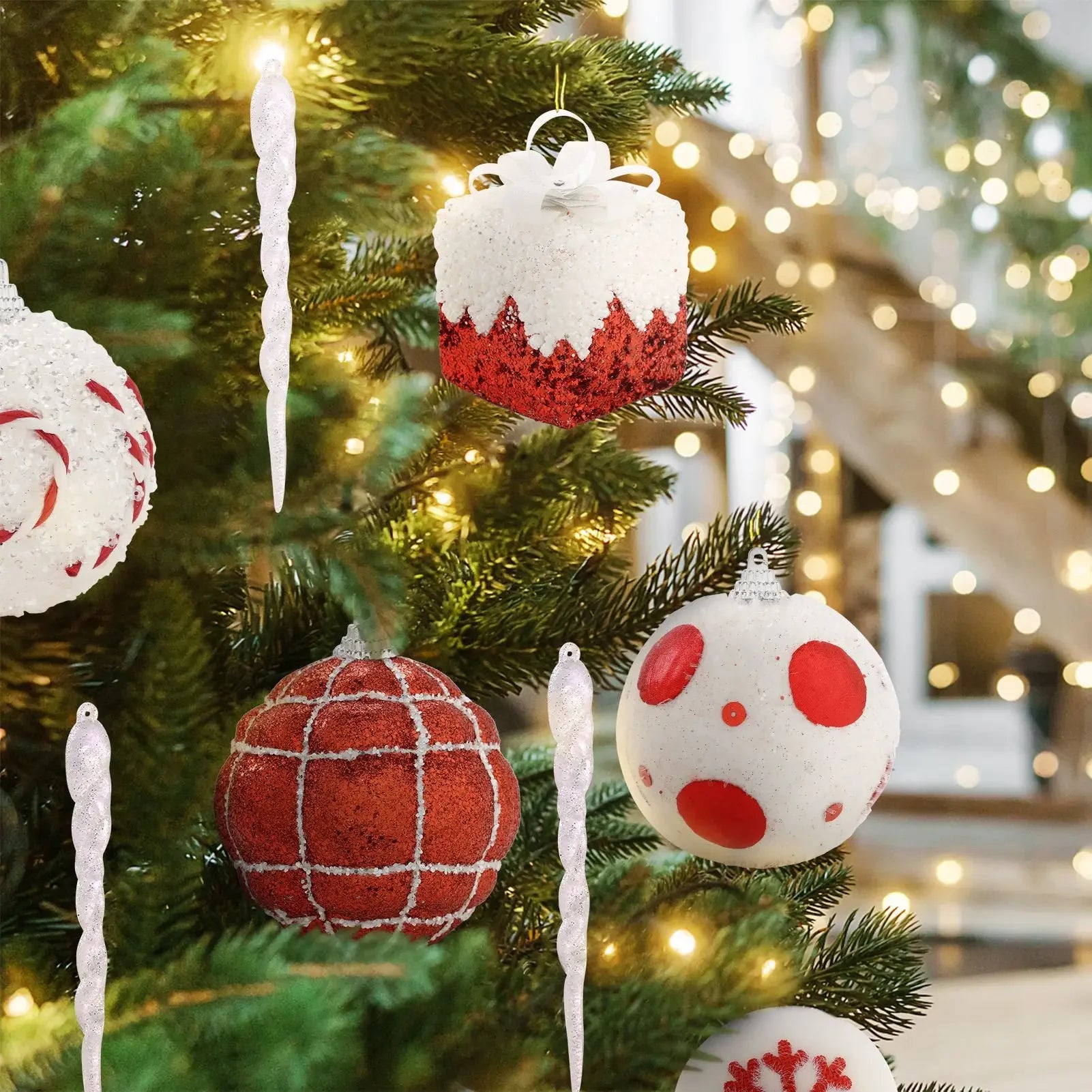 Christmas Tree Balls 18pcs