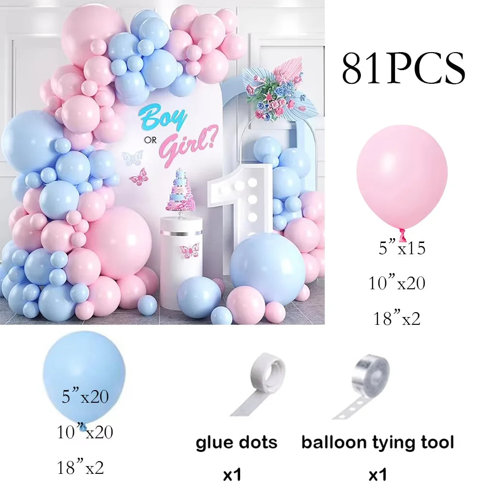 Gender reveal Balloon Sets