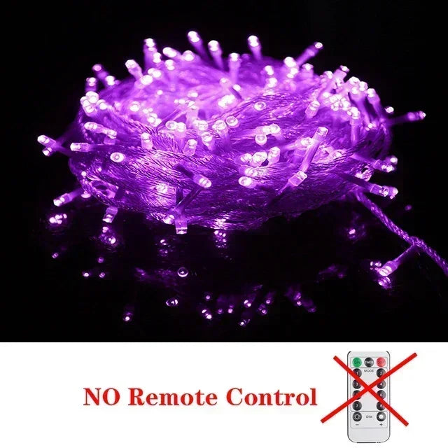 Outdoor String Lights – Weatherproof Fairy Curtain Lights !