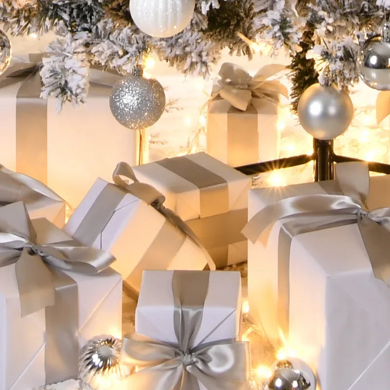 Luxury Encrypted Snowfall Christmas Tree with Christmas Decorations Package!