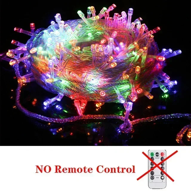 Outdoor String Lights – Weatherproof Fairy Curtain Lights !