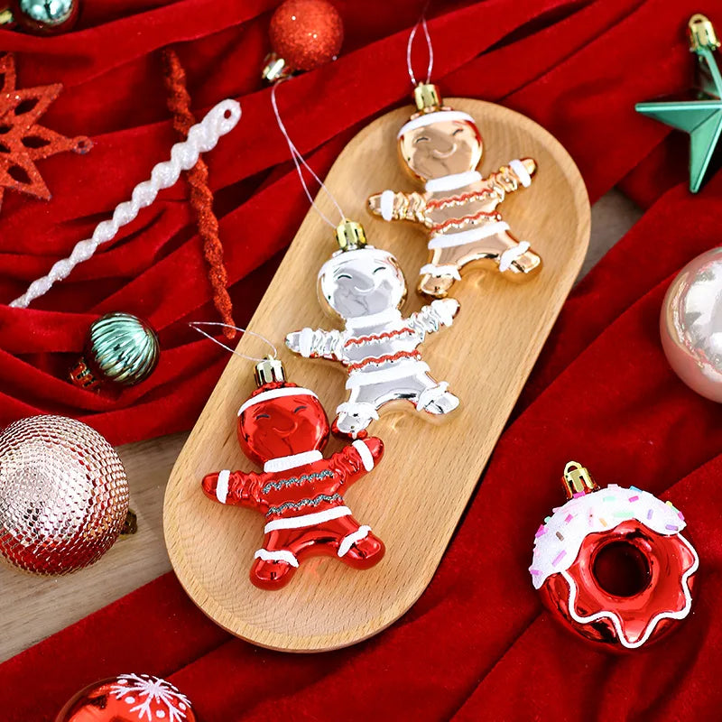 45pcs Christmas Ball Ornament Set