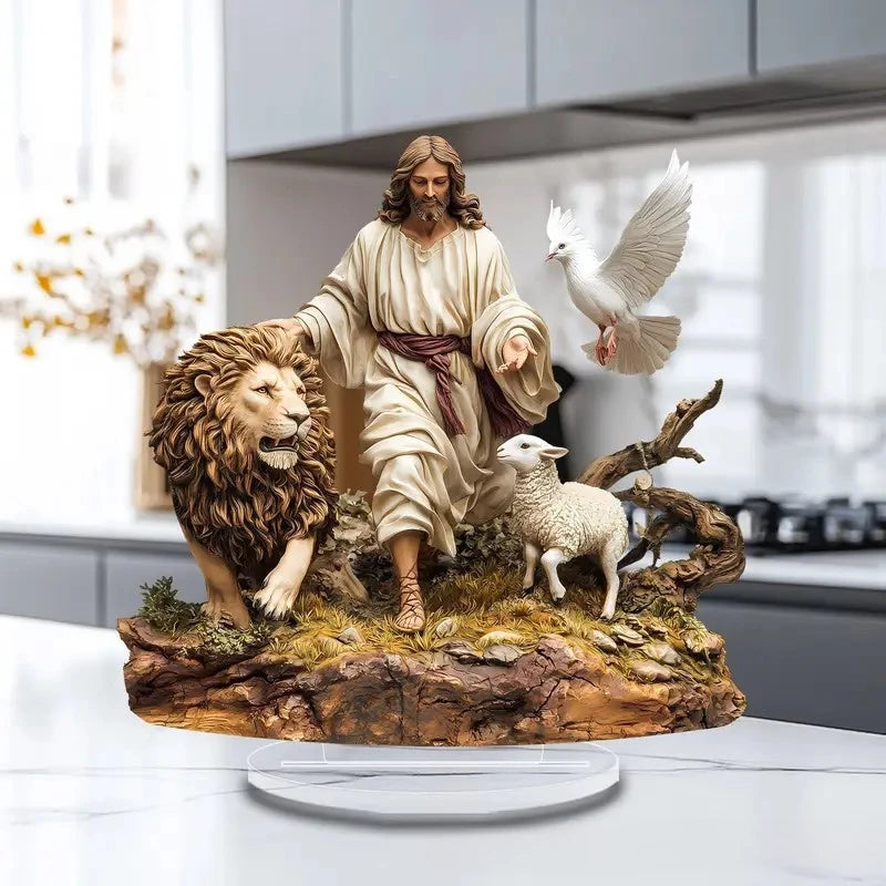 Christmas Nativity – Elegant Light-Up Nativity Scene Figurines for Holiday Decoration