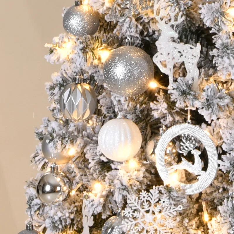 Luxury Encrypted Snowfall Christmas Tree with Christmas Decorations Package!
