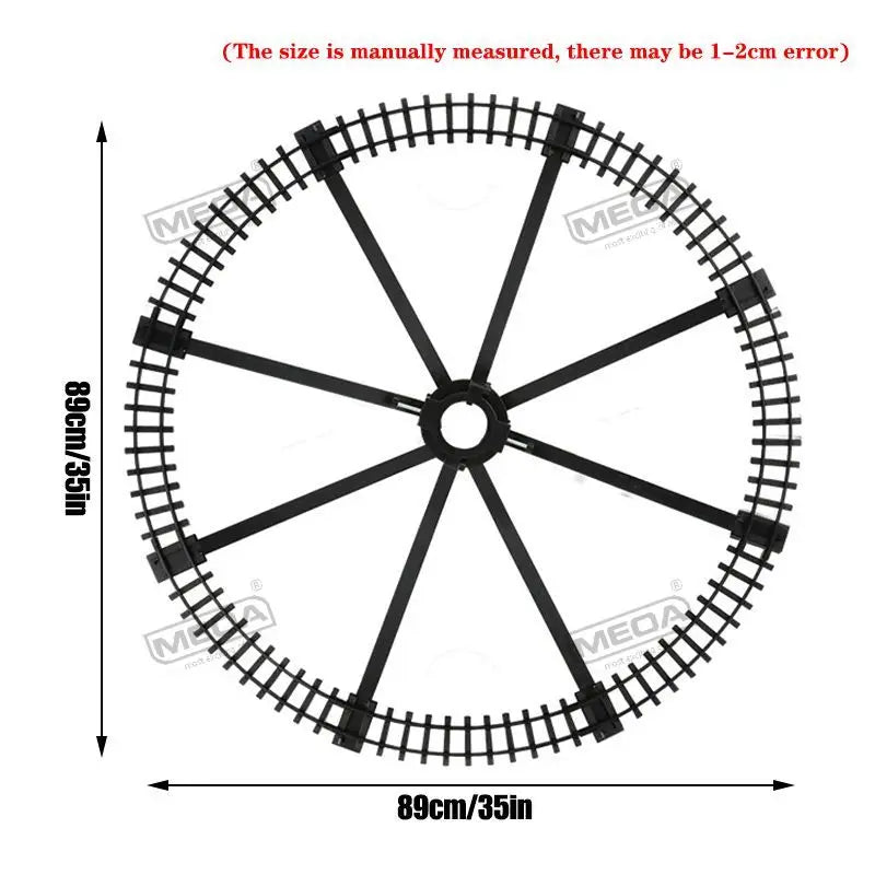 Electric Christmas Tree Train Set