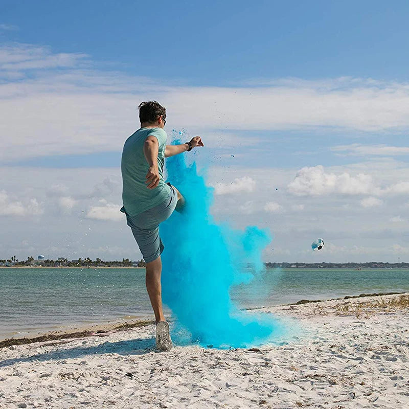 Gender Reveal Soccer Ball Bleu-Pink