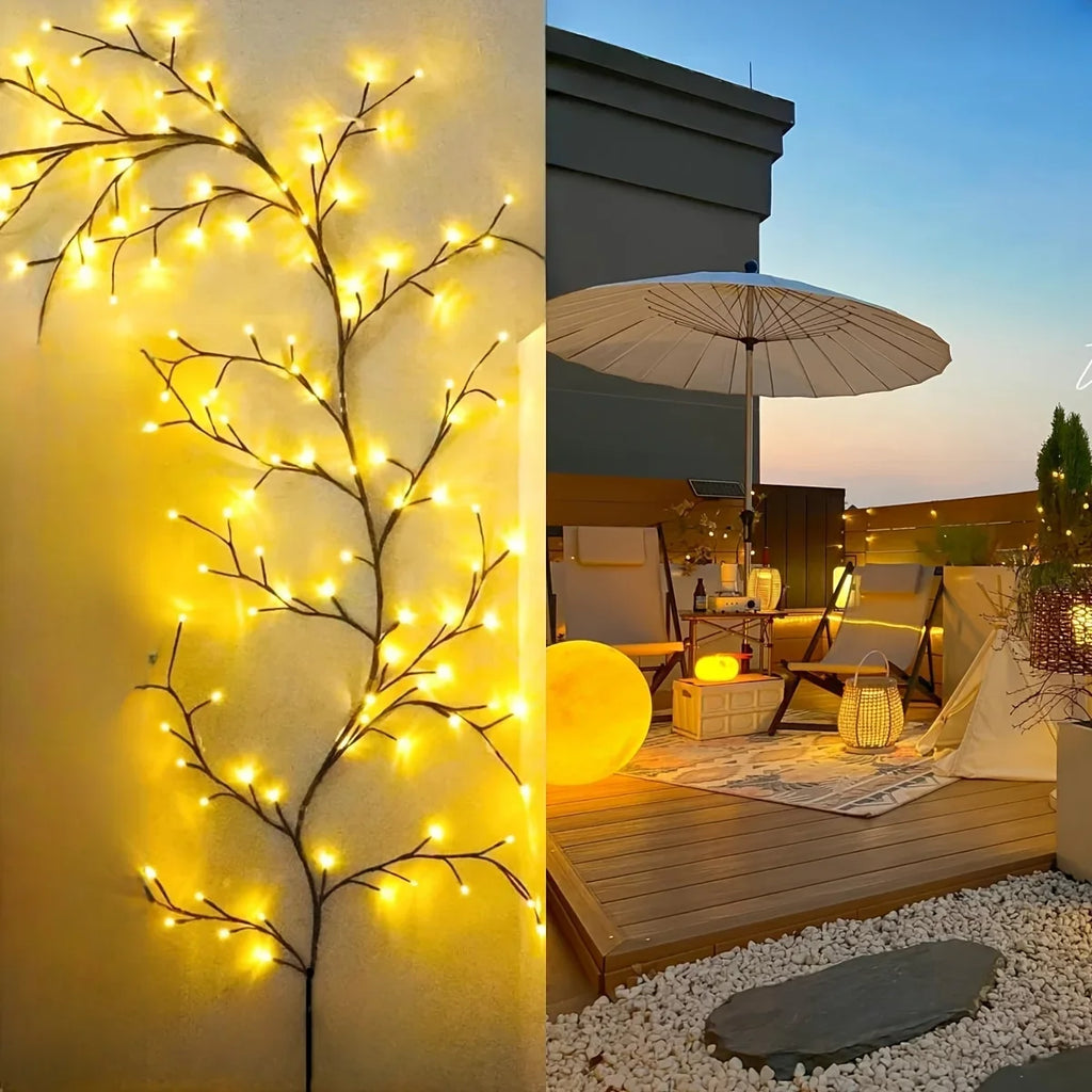 LED Bendable Willow Vine Lights