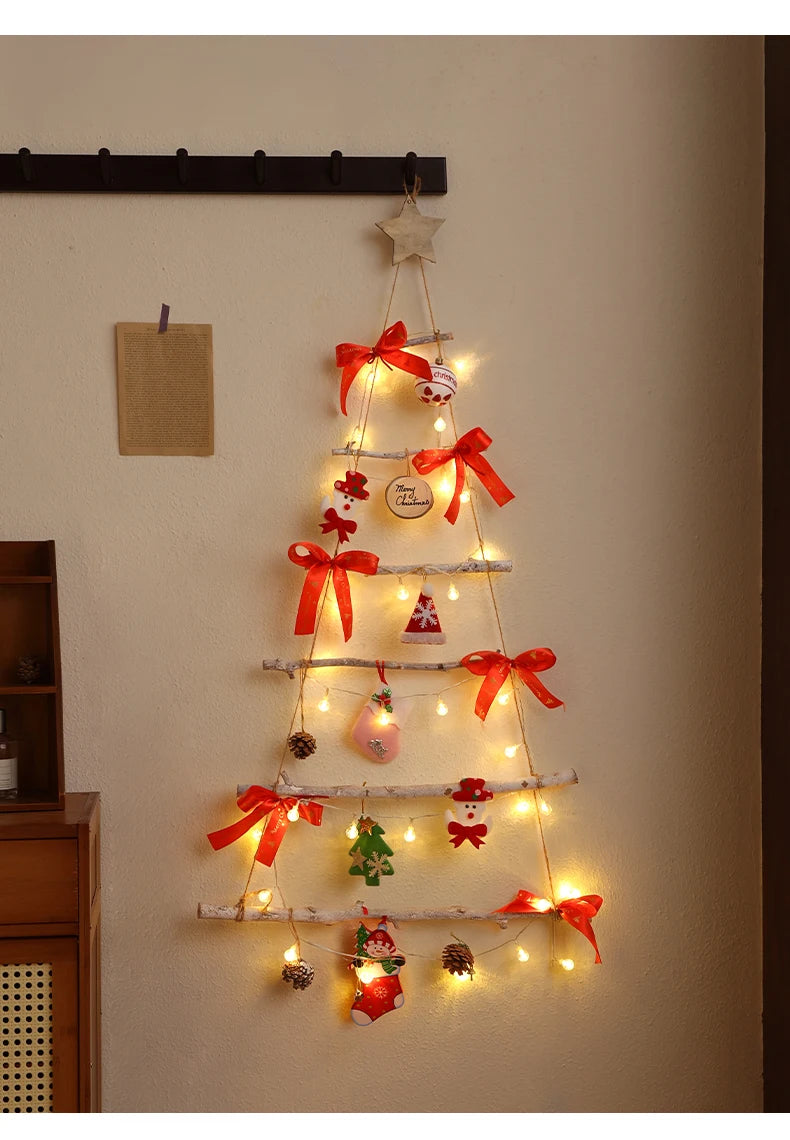 Wall Christmas Hangers Tree Home