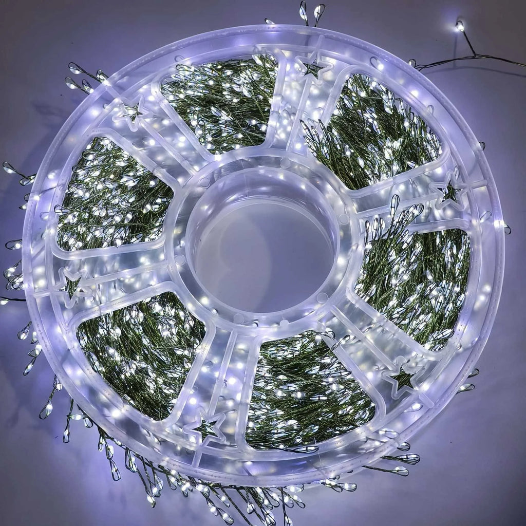 LED Christmas Fairy String Lights – Warm White Waterproof Copper Wire