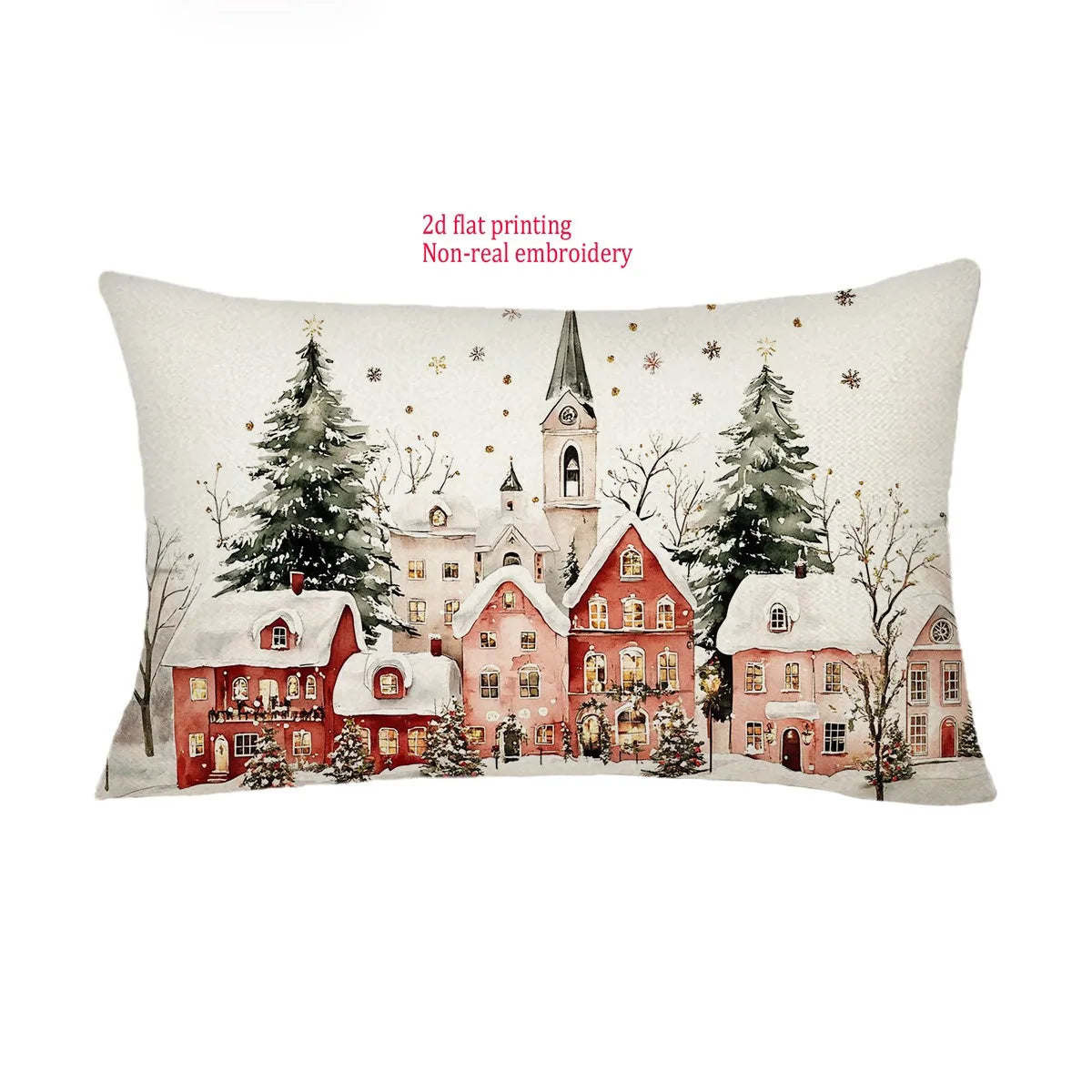 Christmas Cushion Cover – Festive Decorative Pillowcase for Holiday Home Décor