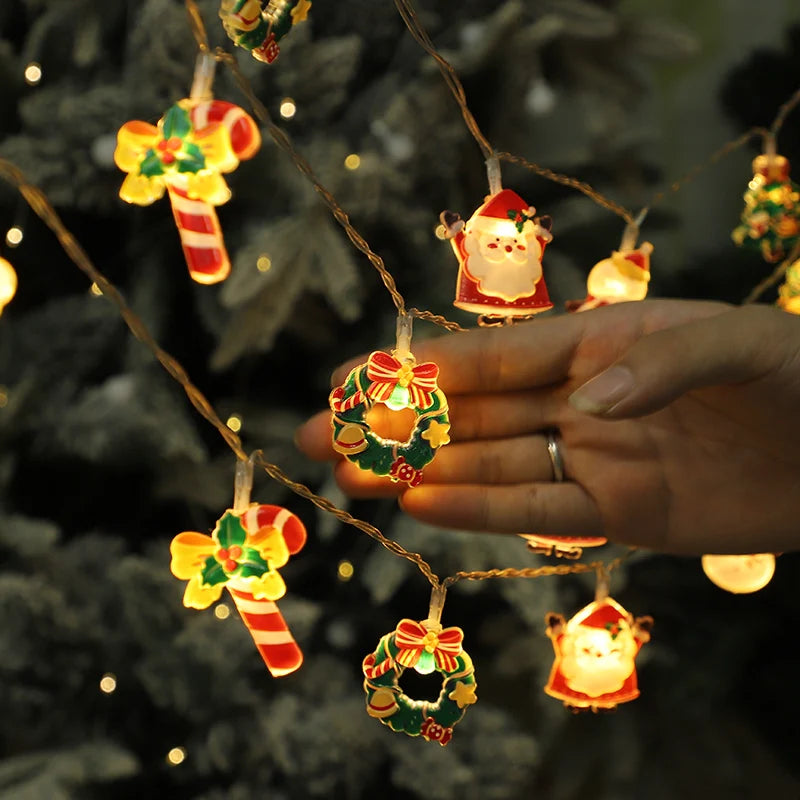 Christmas LED String Light Santa Claus