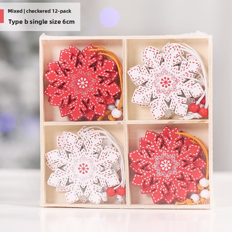 Wooden ornaments hangers