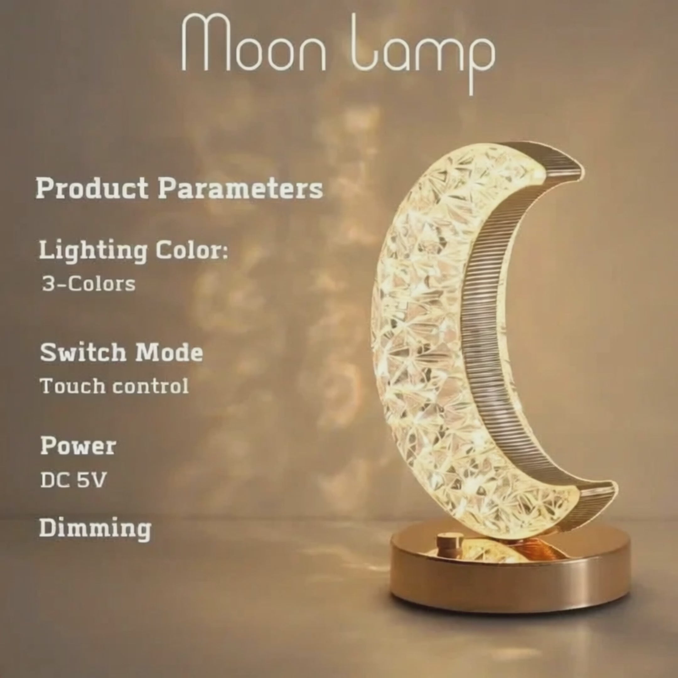 LED Moon Lamp